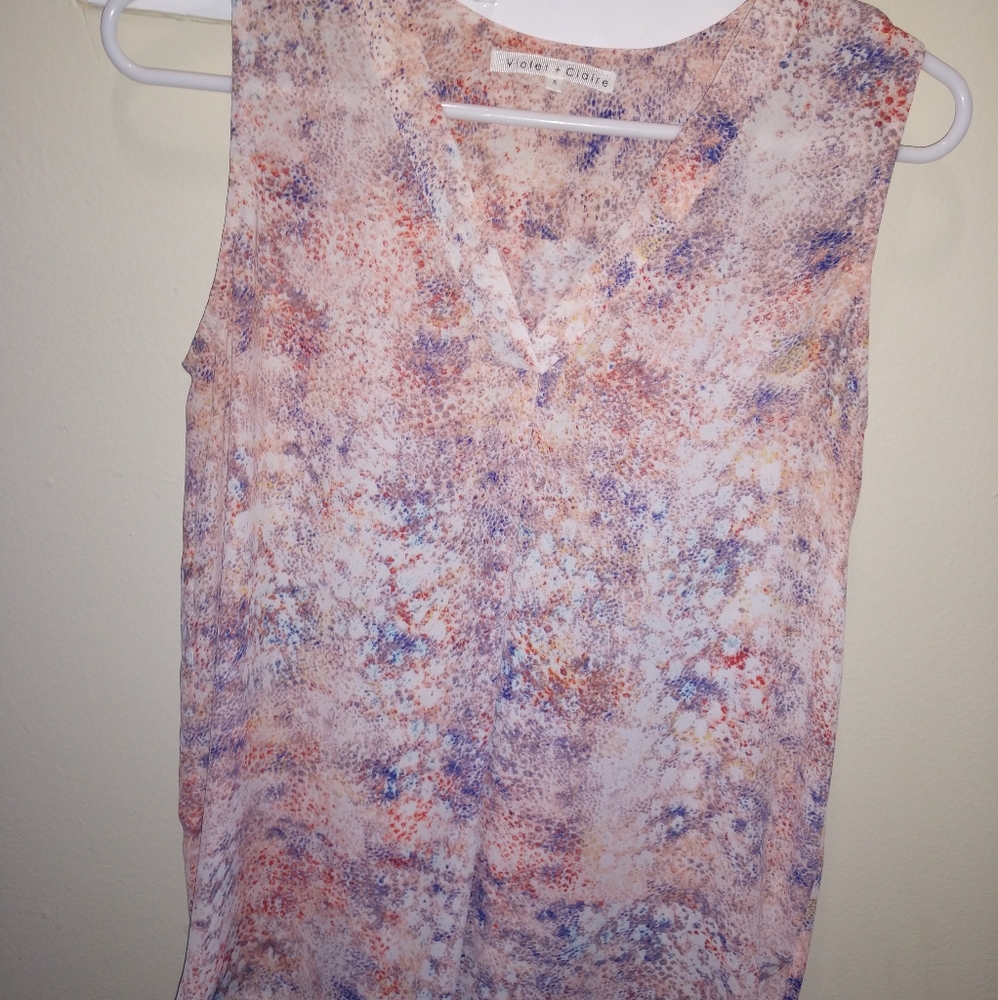 Violet & Claire tank